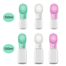 Garrafa De Água com Recipiente Para Ração