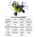 Carrinho de Suporte para Cães