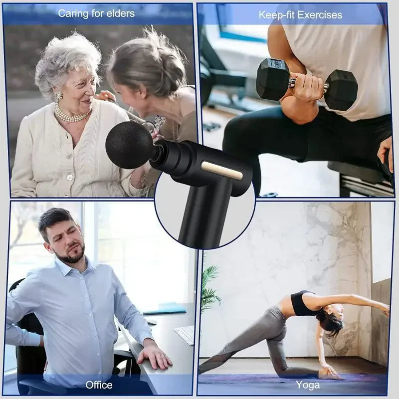 Pistola Massageadora Portátil
