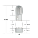 Garrafa De Água com Recipiente Para Ração