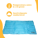 Tapete Gelado Refrescante Pet Tamanho M P/ Cachorros E Gatos