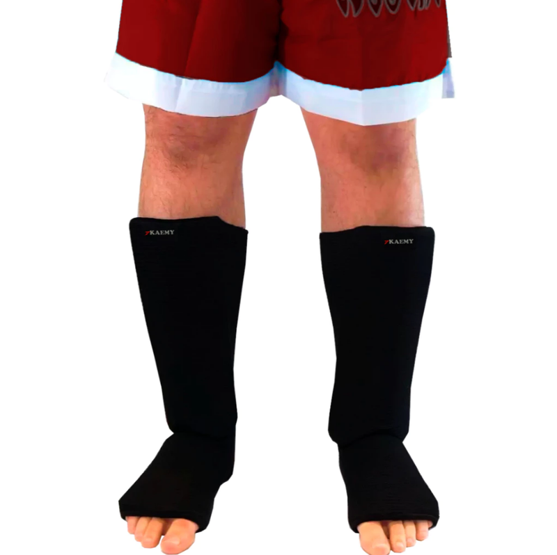 Caneleira para Artes Marciais – Protetor de Pé e Canela (Par)