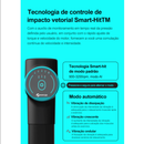 Pistola Massageadora Booster M2 Profissional Com Maleta Smarthit