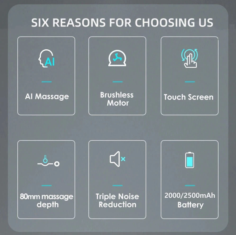 Pistola Massageadora Booster M2 Profissional Com Maleta Smarthit